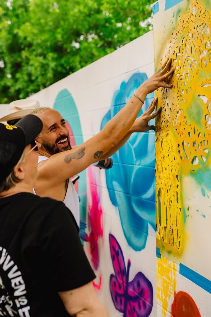 TerraTx Art Festival 1 AnnaRenaePhotography MuralWorkshop 6