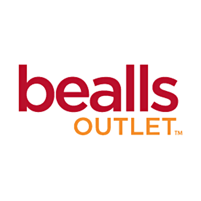 Bealls Outlet logo featuring bold red and orange text on a green background in Uvalde County, Texas