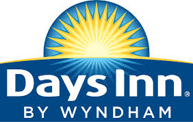 The Days Inn by Wyndham logo features a vibrant sunburst design with a blue background, symbolizing a bright and welcoming stay in Uvalde County, Texas
