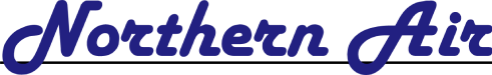 Northern Air logo in blue script in Uvalde County, Texas