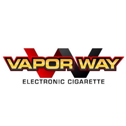VaporWay logo featuring a stylized 'V' and 'W' with the text 'Electronic Cigarette' below in Uvalde County, Texas