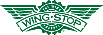 The iconic green and white logo of Wingstop featuring a stylized gear with wings and the brand name 'Wingstop' in bold letters in Uvalde County, Texas