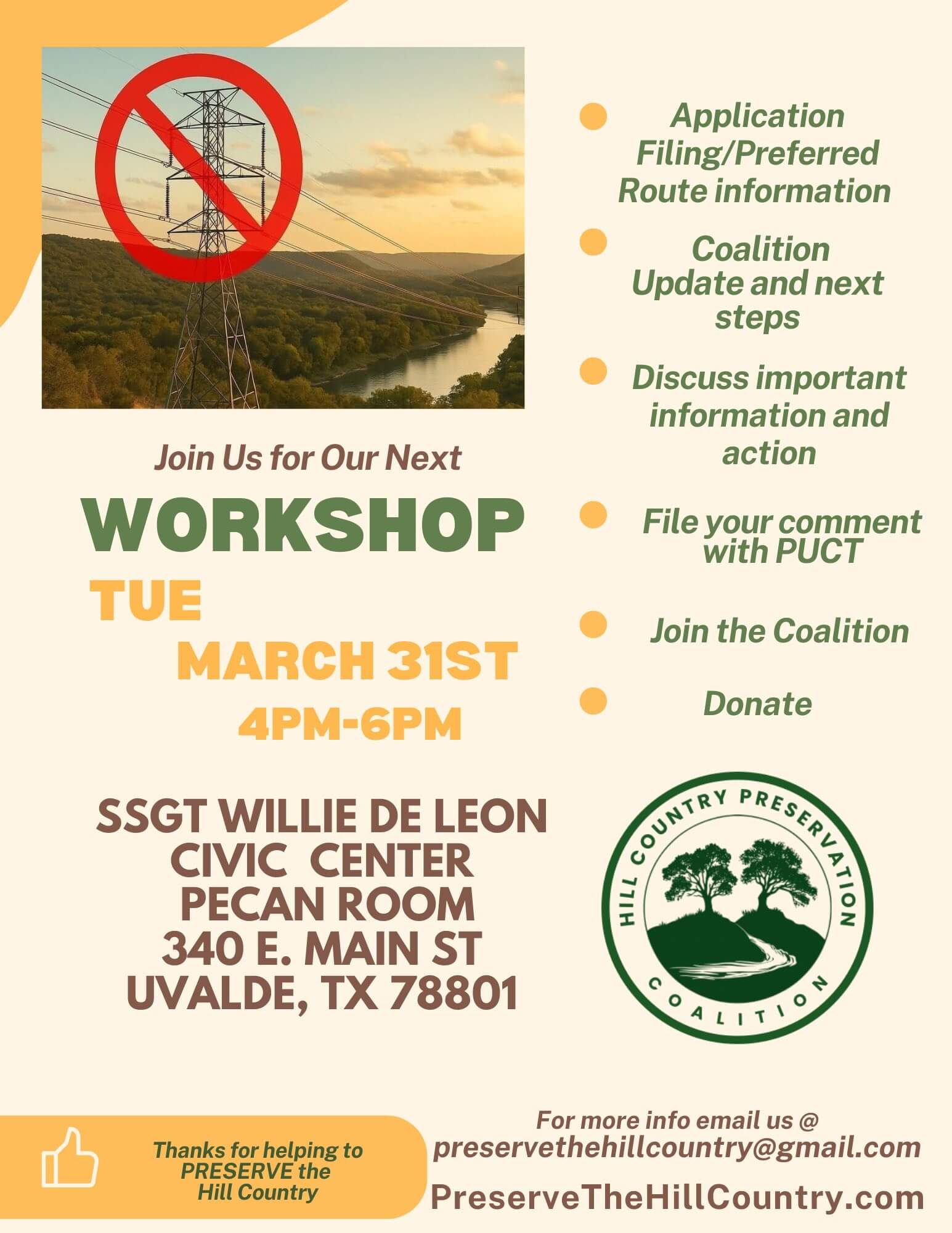 PUCT Comment Filing Workshop