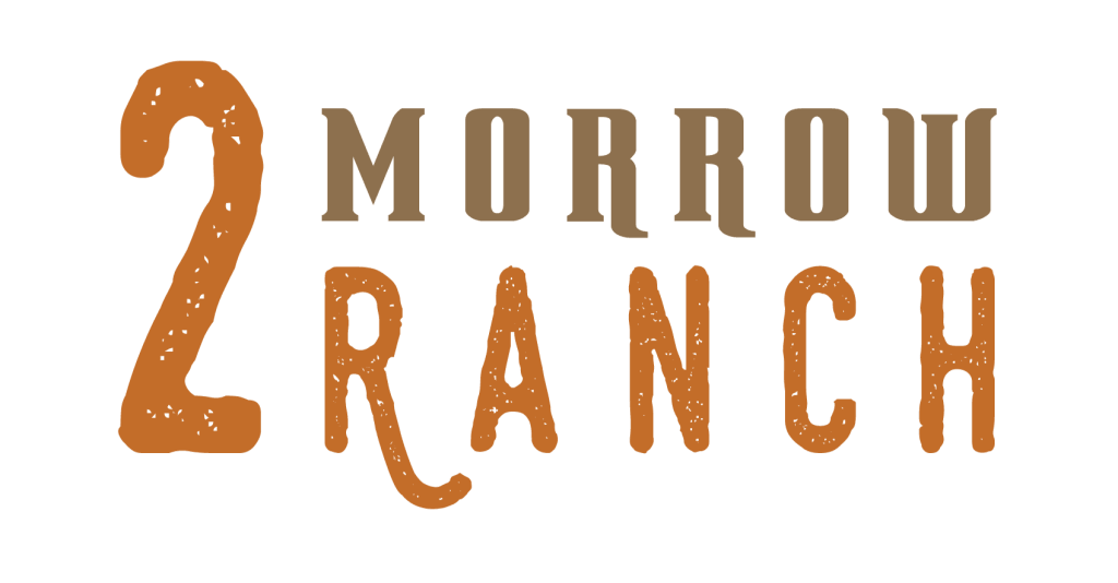 The logo for 2 Morrow Ranch, a hunting ranch in Concan , Texas