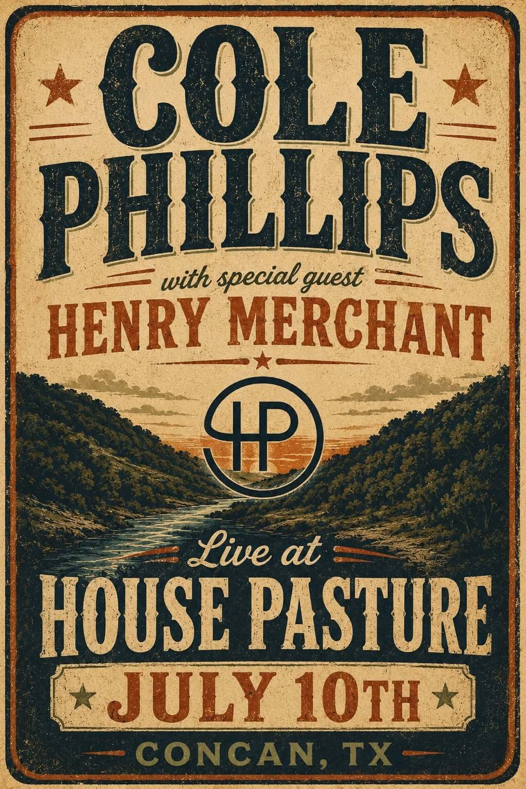 Cole Phillips ft. Henry Merchant at House Pasture