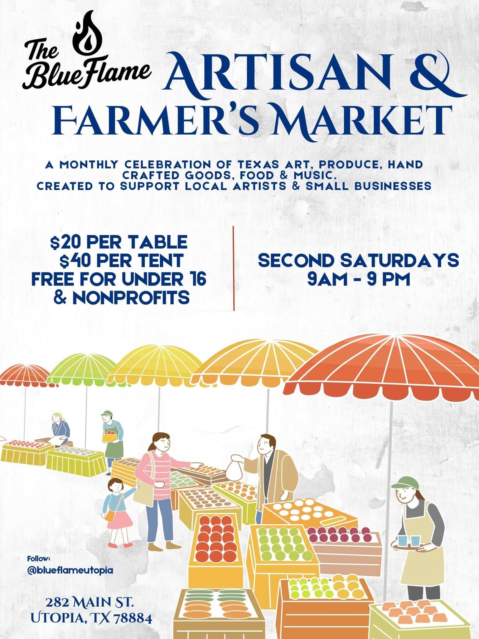 Market Days at the Blue Flame